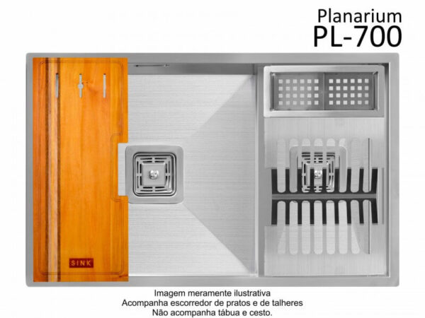 Cuba Planarium Side Plus PL700 660x400x200 SINK