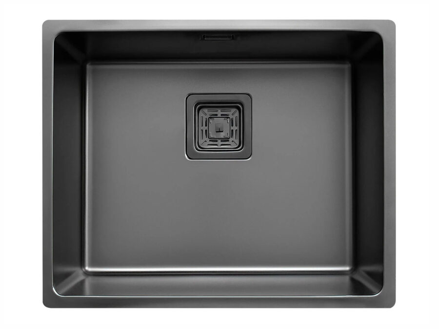 Cuba Inox Square 540 Embutir 500X400X200mm All Black R15 SINK