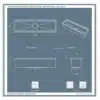 Calha Úmida Inox 1085x190x140mm Escovada Com Acessórios Sink - Image 3