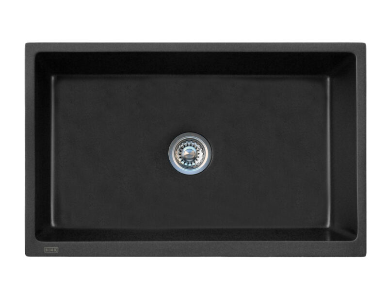 Cuba Fazenda Quartzo R12 810x520x255mm Black Farm Semi-Encaixe SINK