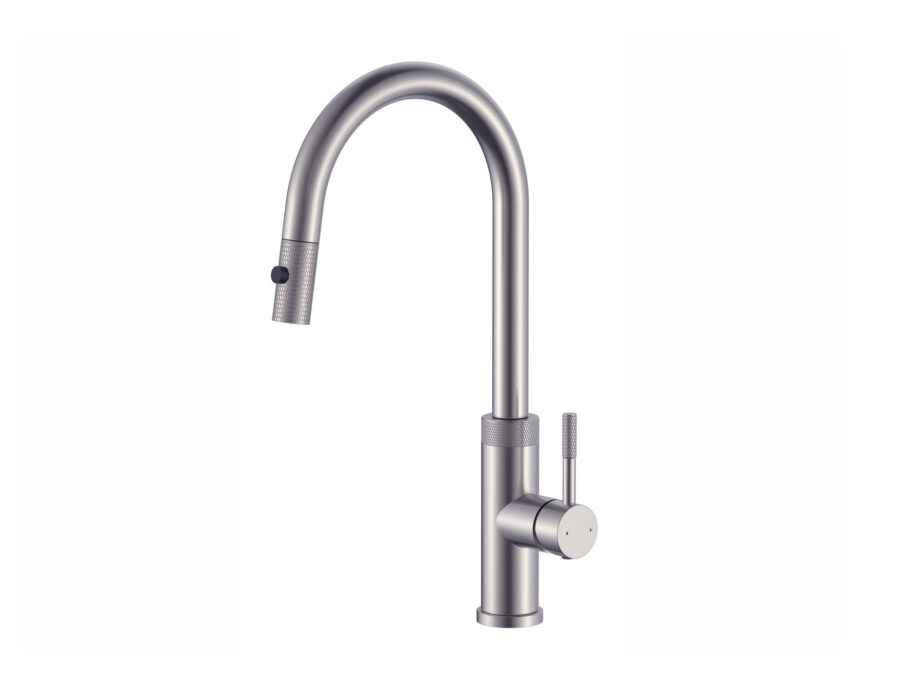 Misturador Monocomando Workstation Gear Inox Escovado GR039-ES Sink